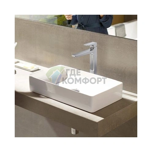 Смеситель Hansgrohe Metropol для раковины с донным клапаном Push-Open - фото 2