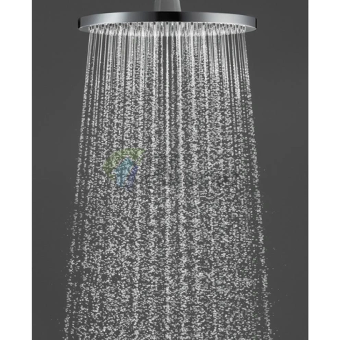 Верхний душ HG Crometta E 240, 240 мм, хром, экономичный 1 режим Rain (26724000) - фото 1