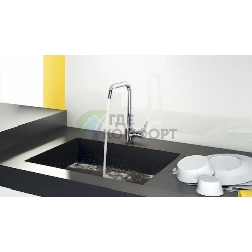 Смеситель Hansgrohe Focus 31820000 для кухни с выдвижной лейкой - фото 3
