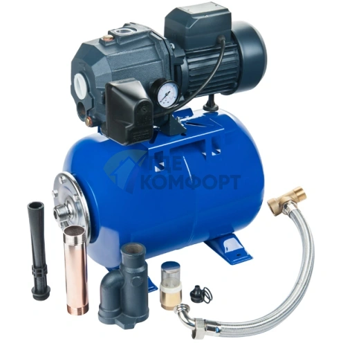 Насосная станция UNIPUMP AUTO DP 750-50 г/а 50 л - фото 3