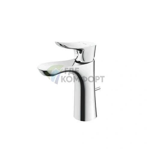 Смеситель для раковины TOTO NC с донным клапаном и технологией Comfort Glide (хром) (TLG01301R) - фото 1