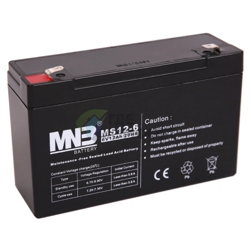Аккумуляторная батарея MNB MS 12-6 - фото 1