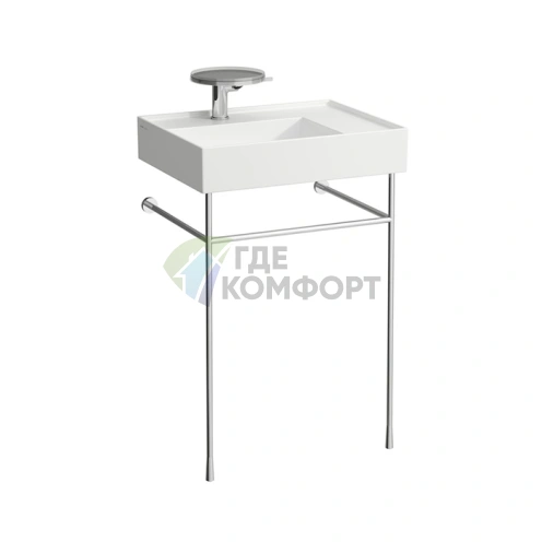 Консоль для раковины Laufen Kartell 810334/5, 535×440×790 мм, хром (3.8533.5.004.000.1) - фото 1