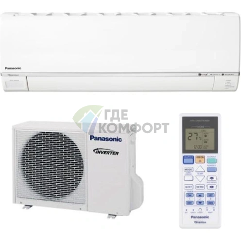 Сплит-система настенного типа Panasonic Deluxe CS/CU-E28RKD inverter - фото 1
