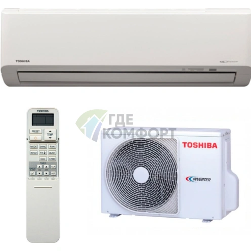 Cплит-система настенного типа Toshiba RAS-18N3KV/RAS-18N3AV-E inverter - фото 1
