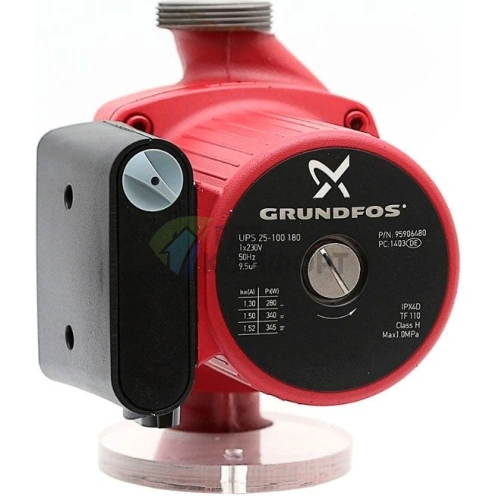 Циркуляционный насос Grundfos UPS 25-100 180 - фото 2