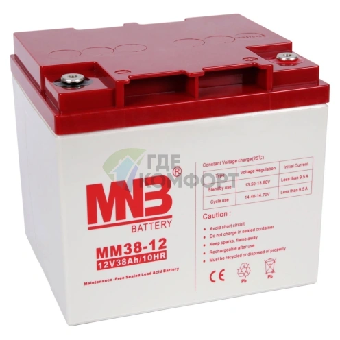 Аккумуляторная батарея MNB MM 38-12 - фото 1