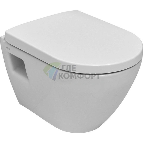 Подвесной унитаз Serel Smart SM12 с микролифтом - фото 1