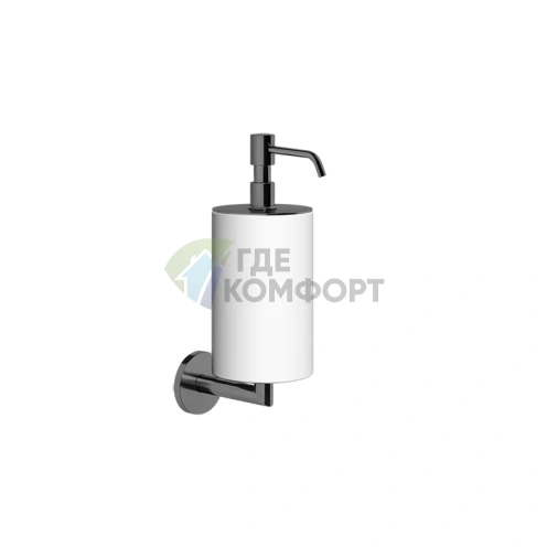 Настенный дозатор для мыла Gessi Tondo Black XL (63613#299) - фото 1