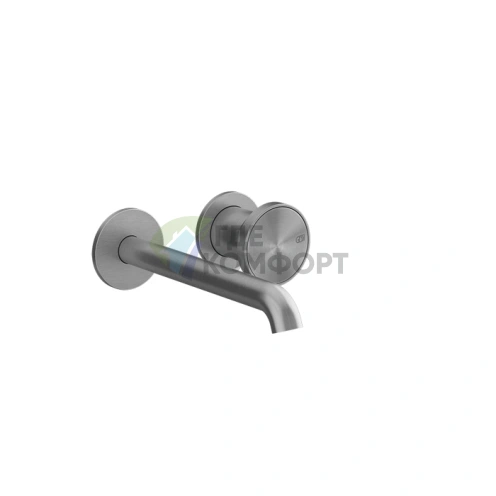 GESSI Origini Встраиваемый смеситель для раковины с изливом и отдельной вставкой, хром (66088#031) - фото 1