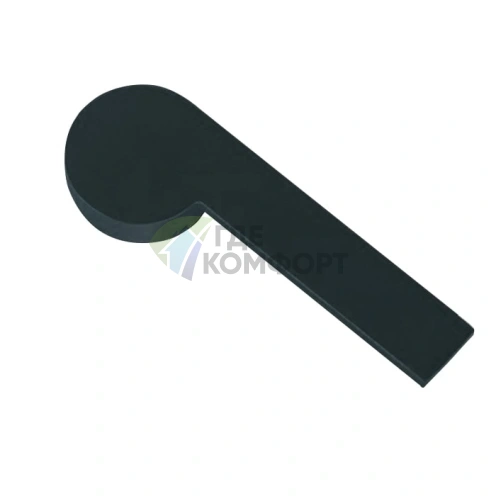Накладка на ручку смесителя Gattoni Color для ванны и душа, цвет Nero Opaco (8099/80NO) - фото 1