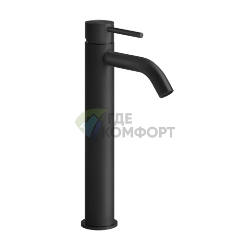 Смеситель для раковины GESSI 316, высокий 305 мм, цвет Black XL (54009#299) - фото 1