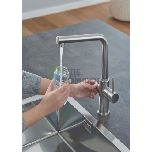 Кухонный смеситель Grohe Red II Duo со встроенным водонагревателем - фото 6