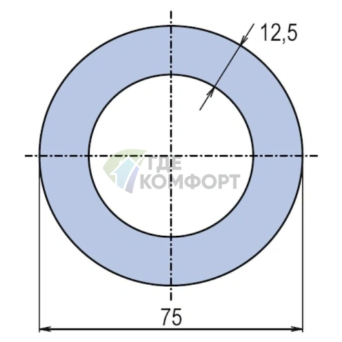 Труба PP-RCT WAVIN Ekoplastik PN20 75x12-5 - фото 2