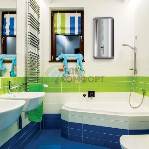 Водонагреватель вертикальный Electrolux EWH 100 Centurio DL Silver серебристый - фото 3