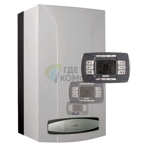 Газовый настенный котел Baxi Luna-3 Comfort 1.240 Fi одноконтурный - фото 1