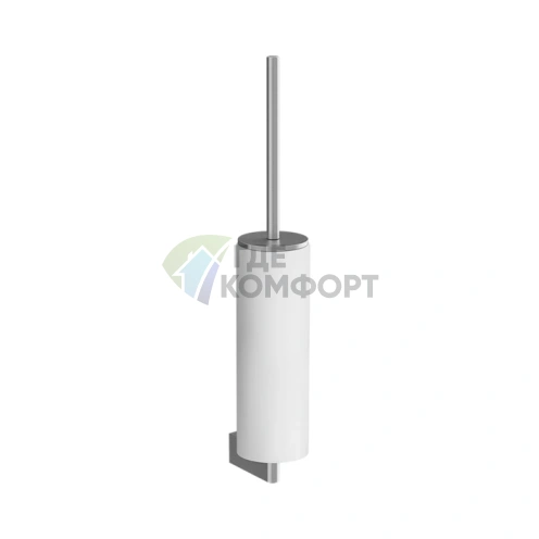Настенный ершик для унитаза GESSI Origini белый/хром (66419#031) - фото 1