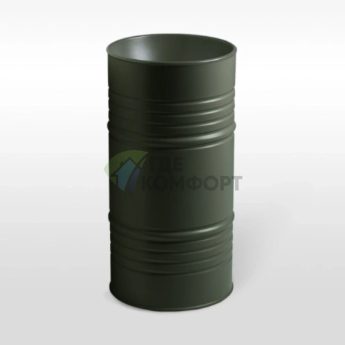 Свободностоящая раковина BARREL d 45 см от Kerasan Artwork в цвете Verde Muschio (4742K11) - фото 1