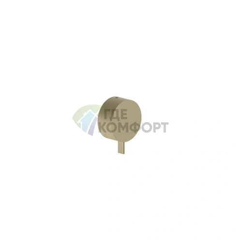 Встраиваемый смеситель для душа Fantini AF/21 Matt British Gold (1 источник) (27 P6 A563B) - фото 1