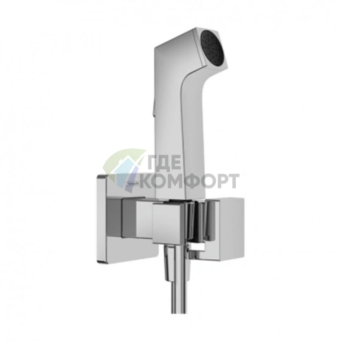 Гигиенический душ Hansgrohe Bidette E со смесителем и держателем, шланг 125 см, хром (29233000) - фото 1