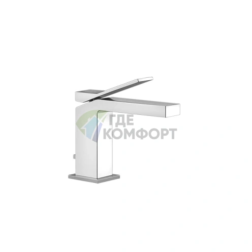 Gessi Rettangolo K — Прямоугольный смеситель для раковины с донным клапаном в хроме (53001#031) - фото 1