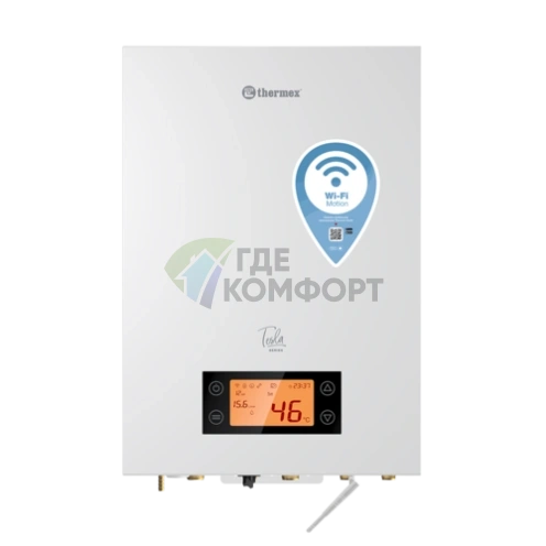 Электрический настенный котел THERMEX Tesla 12-24 Wi-Fi - фото 1
