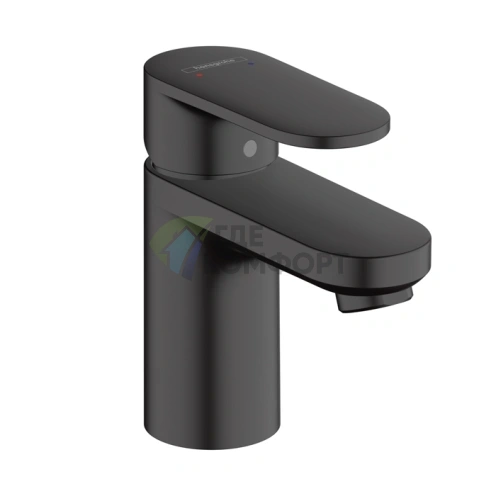 Смеситель для раковины Hansgrohe Vernis Blend матовый черный (71558670) - фото 1