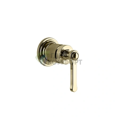 Смеситель GESSI VENTI20: Однорычажный встраиваемый для раковины в цвете Brushed Nickel (65131#149) - фото 1