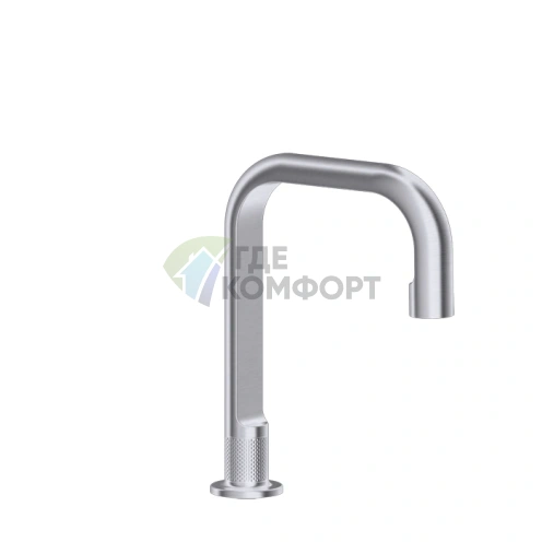 Отдельностоящий излив GESSI INCISO 160 мм, высота 240 мм, Finox Brushed Nickel (58093#149) - фото 1