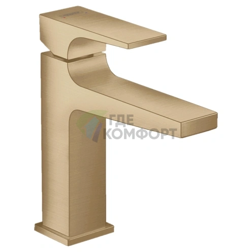 Смеситель для раковины Hansgrohe Metropol 110 со шлифованной бронзой (32507140) - фото 1