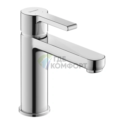 Смеситель для раковины Duravit B.2 хром, однорычажный, на 1 отверстие (B21020002010) - фото 1