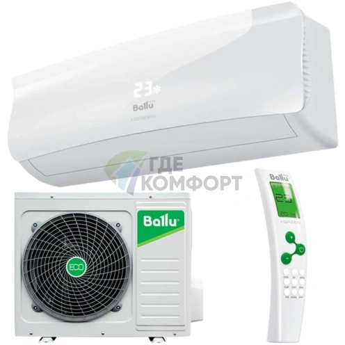 Сплит-система настенного типа Ballu iGreen PRO ERP BSAGI-09HN1_17Y DC inverter WI-FI A++ - фото 1