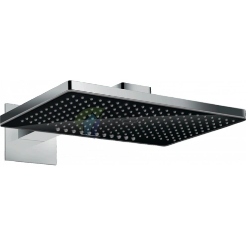 Верхний душ HG Rainmaker Select 460 с держателем, черный/хром (24005600) - фото 1
