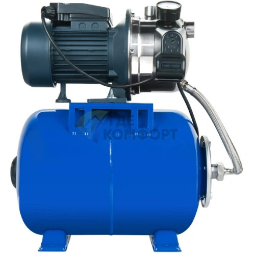 Насосная станция UNIPUMP AUTO JS 100 с г/а 24 л - фото 3