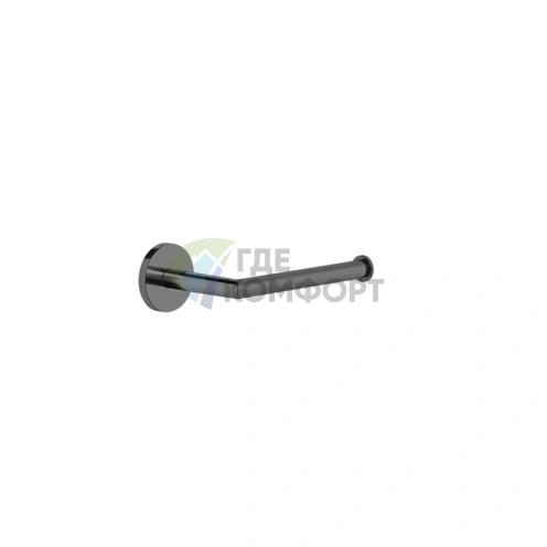 Настенный держатель для туалетной бумаги Gessi Tondo Black XL (63655#299) - фото 1