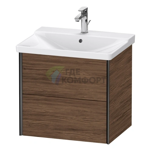 Раковина Duravit P3 Comforts под мебель, 650x500 мм, белая (2332650000) - фото 5