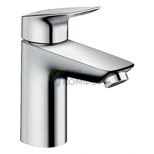 Стильный и надёжный смеситель Hansgrohe Logis 71101000 для вашей раковины - фото 1
