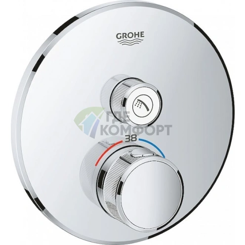 Умный термостат Grohe SmartControl для душа: комфорт в каждом потоке - фото 1