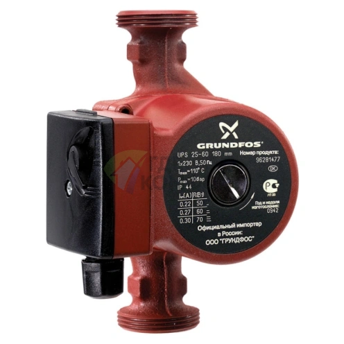 Циркуляционный насос Grundfos UPS 40-50 FN 250 - фото 1
