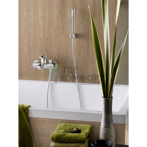 Смеситель Grohe Lineare 33850000 для ванны с душем: стиль и комфорт в каждой детали - фото 3