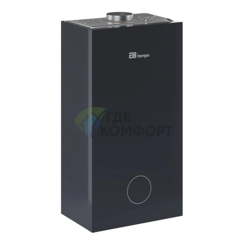 Настенный газовый котел E8 tempo GHA32V (стеклянная панель серый графит) - фото 3