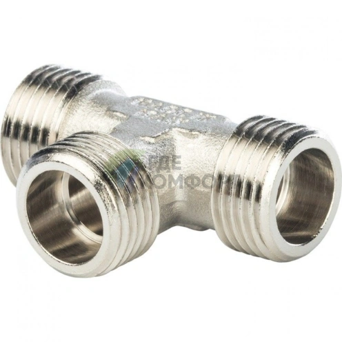 Stout Тройник НН никелированный 3/4X3/4X3/4 - фото 8