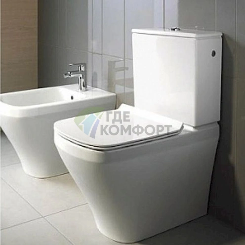 Унитаз-компакт подвесной Duravit DuraStyle 215509 (2155090000) - фото 3