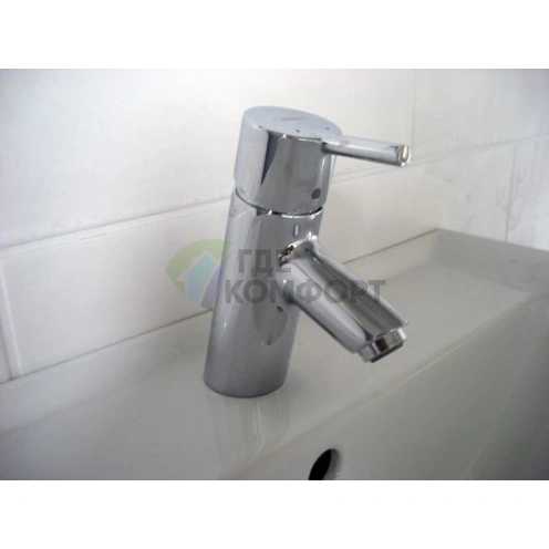 Комплект для ванной Hansgrohe Talis S: смеситель для раковины, смеситель для душа и душевая стойка - фото 4