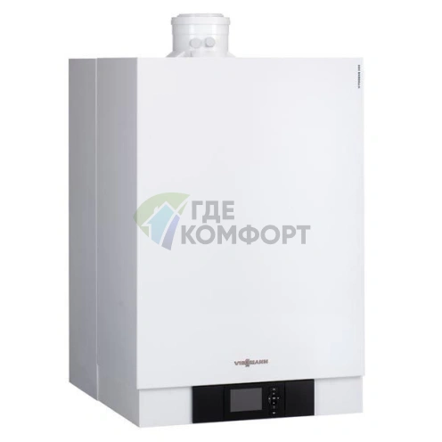 Газовый конденсационный настенный котел Viessmann Vitodens 200-W 35кВт B2HB369 с панелью HO2B - фото 1