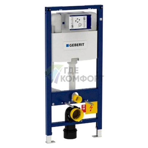 Система инсталляции для подвесного унитаза Geberit Duofix Omega 111.060.00.1 - фото 1