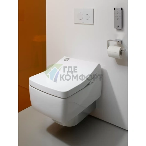 Крышка-сиденье TOTO Washlet SG TCF403REGV1 NW1 для подвесного унитаза — функция биде с системой удаления запахов - фото 7