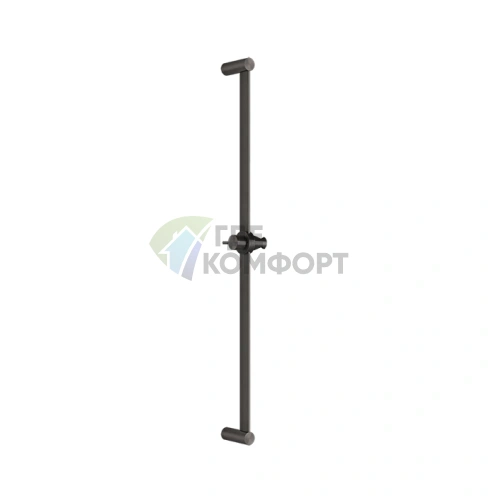 Душевая штанга GESSI из нержавеющей стали 316, цвет Brushed Black Metal PVD (54042#707) - фото 1