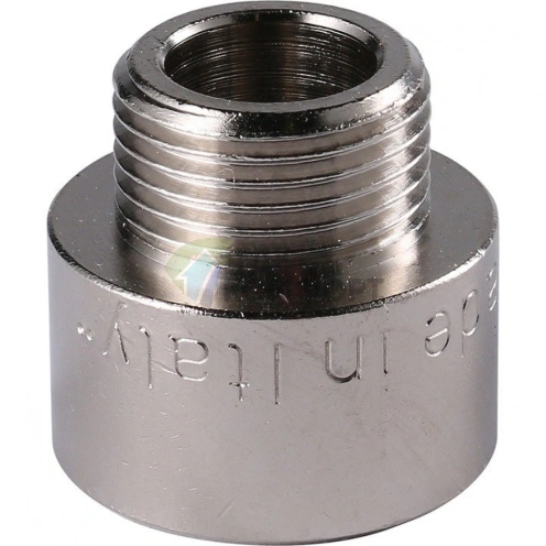 Переходник STOUT ВН 1/2 x 3/8 внутренняя/наружная резьба никелированный - фото 2