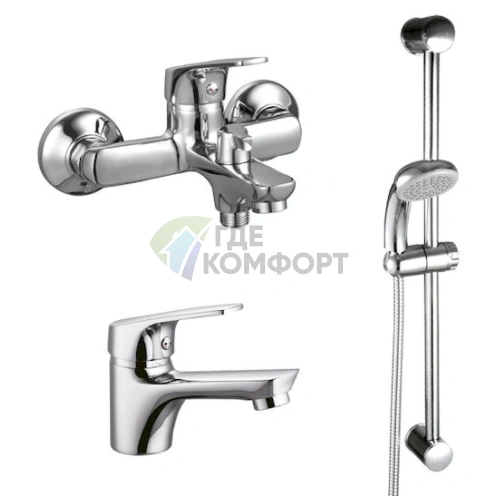 Комплект полотенец и коврика Rossinka SET35-83 из бамбука — роскошь для вашей ванной - фото 1